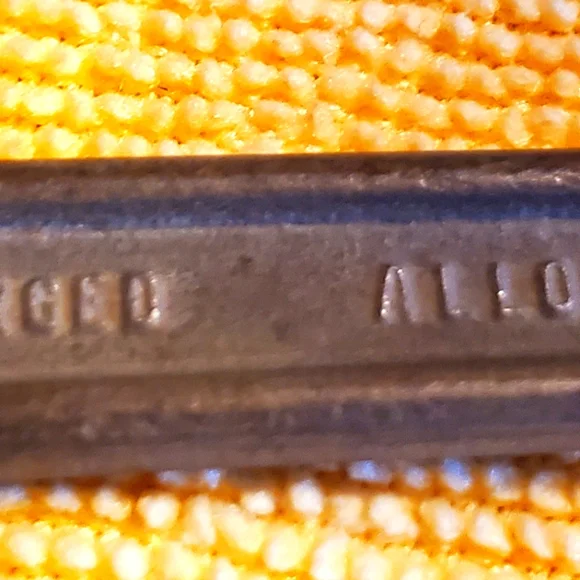 Vintage Indestro open end wrench model c-21 5/16 & 13/32 - Picture 6 of 6